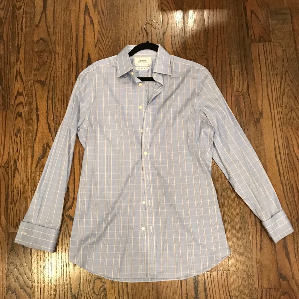 Charles Tyrwhitt dress shirt with french cuffs